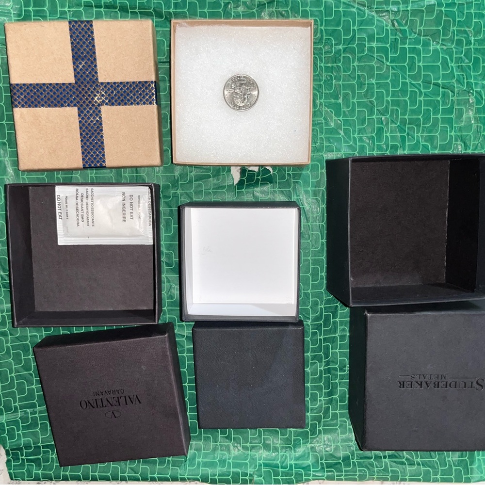 Assorted brand new, jewelry gift boxes